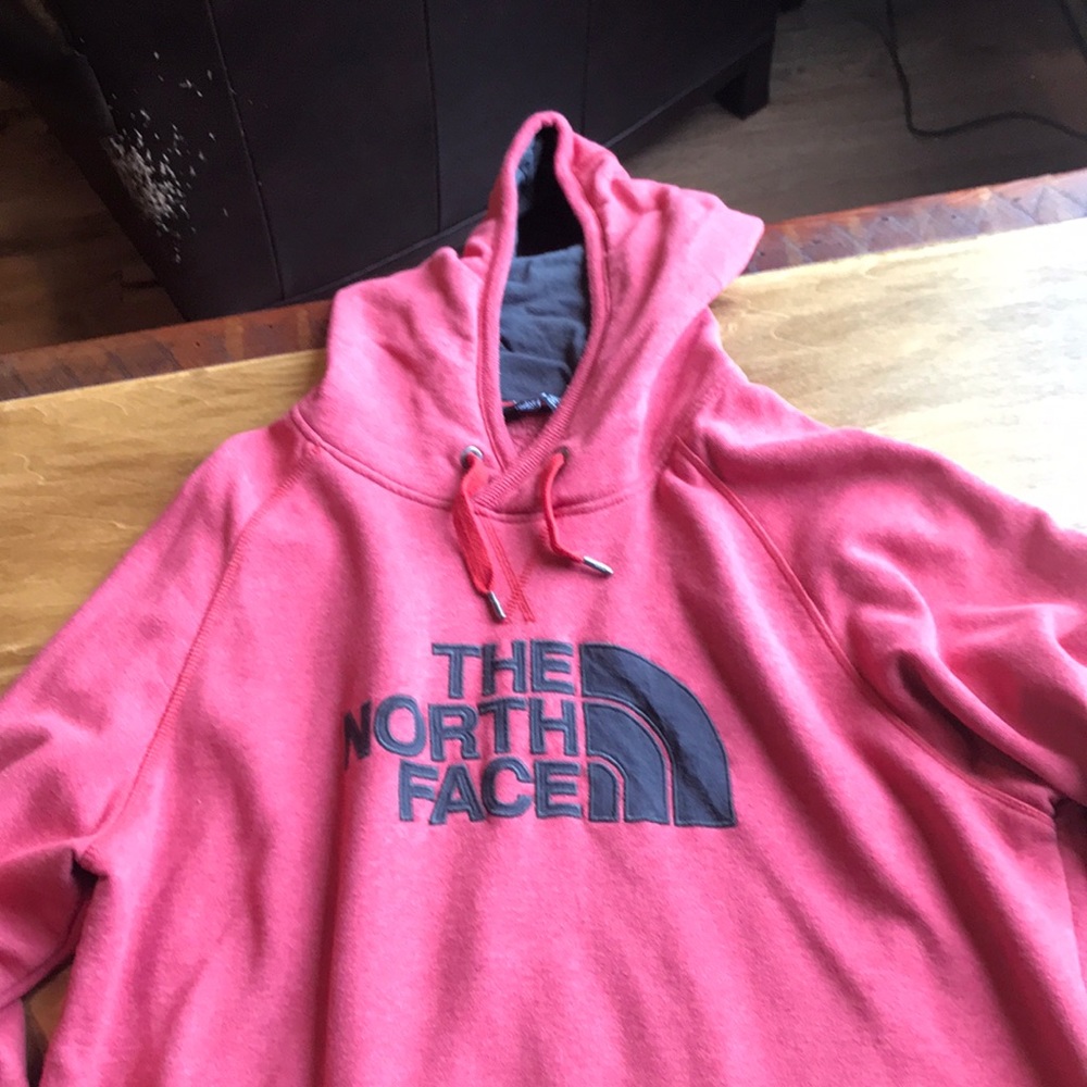 North face Red Hoodie